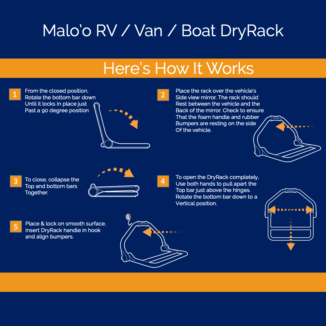 Malo'o - Fishing Rod Holder Rack – Outknot